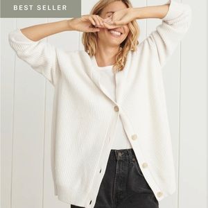 Classic/best selling Jenni Kayne Ivory Cocoon Cardigan xxs